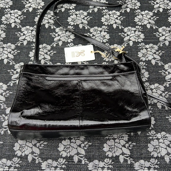 HOBO Bags Hobo Lexie Crossbody Handbag Purse In Black Vintage Hide